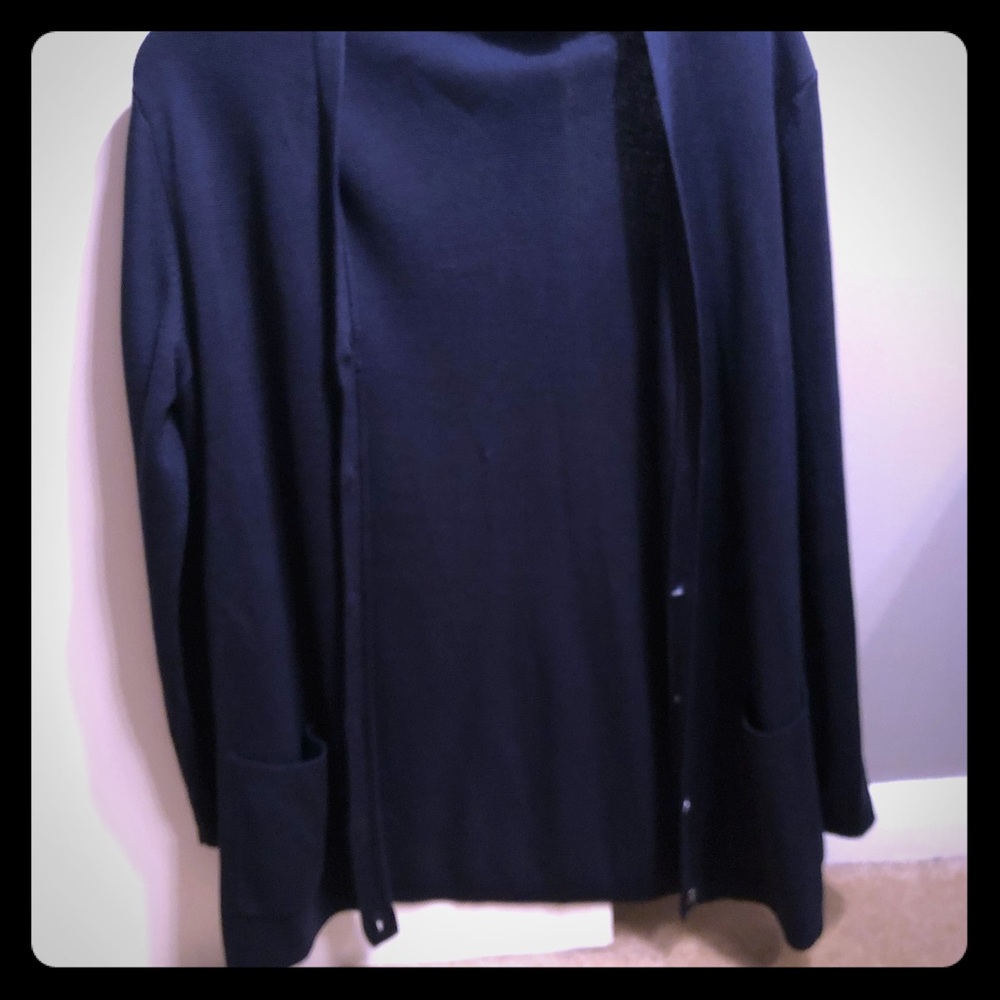 Ann Taylor blue cardigan